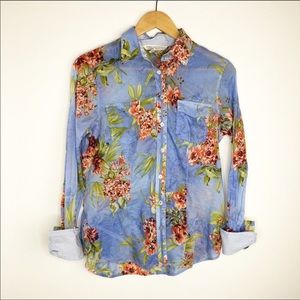 🌿 Max Volmary Romantic Floral Blouse